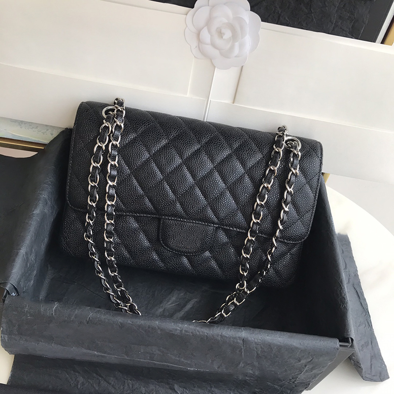 Original Quality Classic 25.5CM Caviar Flap Bags A01112 Luxury Designer Cross Body Bags With Box C001
Original Quality Classic 25.5CM Caviar Flap Bags A01112 Luxury Designer Cross Body Bags With Box C001