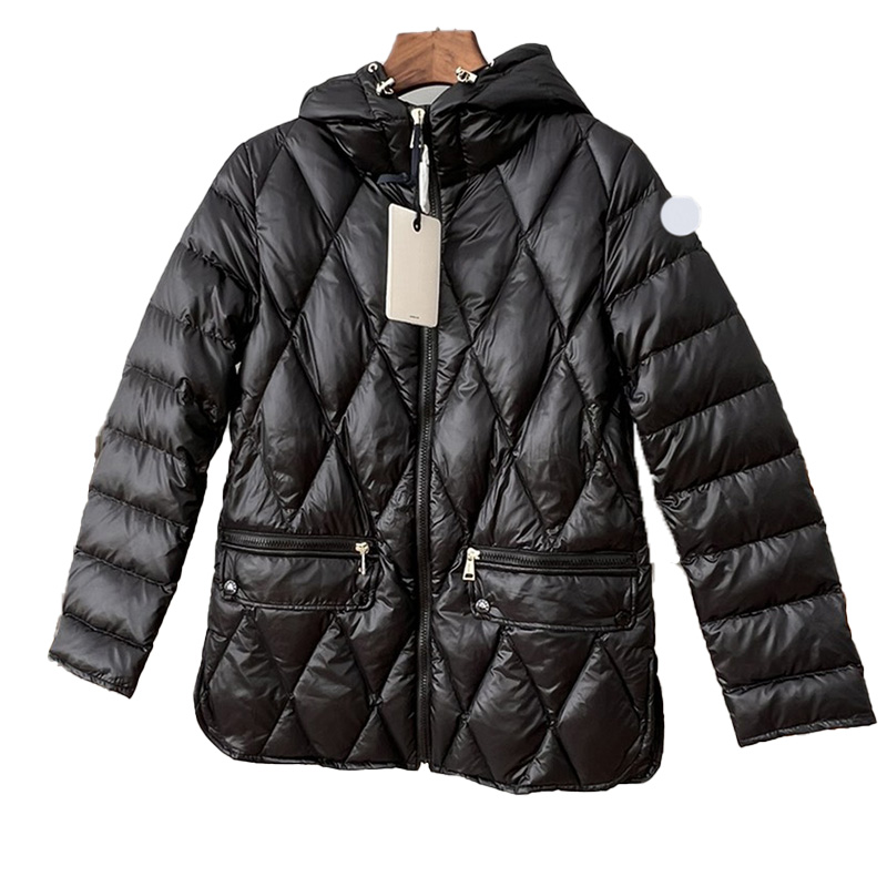 Maya Designer Women's Down and Parkas Slim Fit Slim Diamond Rectangle Mesh Hoodie Top Embroidered Badge Casual Thickened Windproof Warm Jacket with Belt, Supplement (not shipped separately)
Maya Designer Women's Down and Parkas Slim Fit Slim Diamond Rectangle Mesh Hoodie Top Embroidered Badge Casual Thickened Windproof Warm Jacket with Belt, Supplement (not shipped separately)