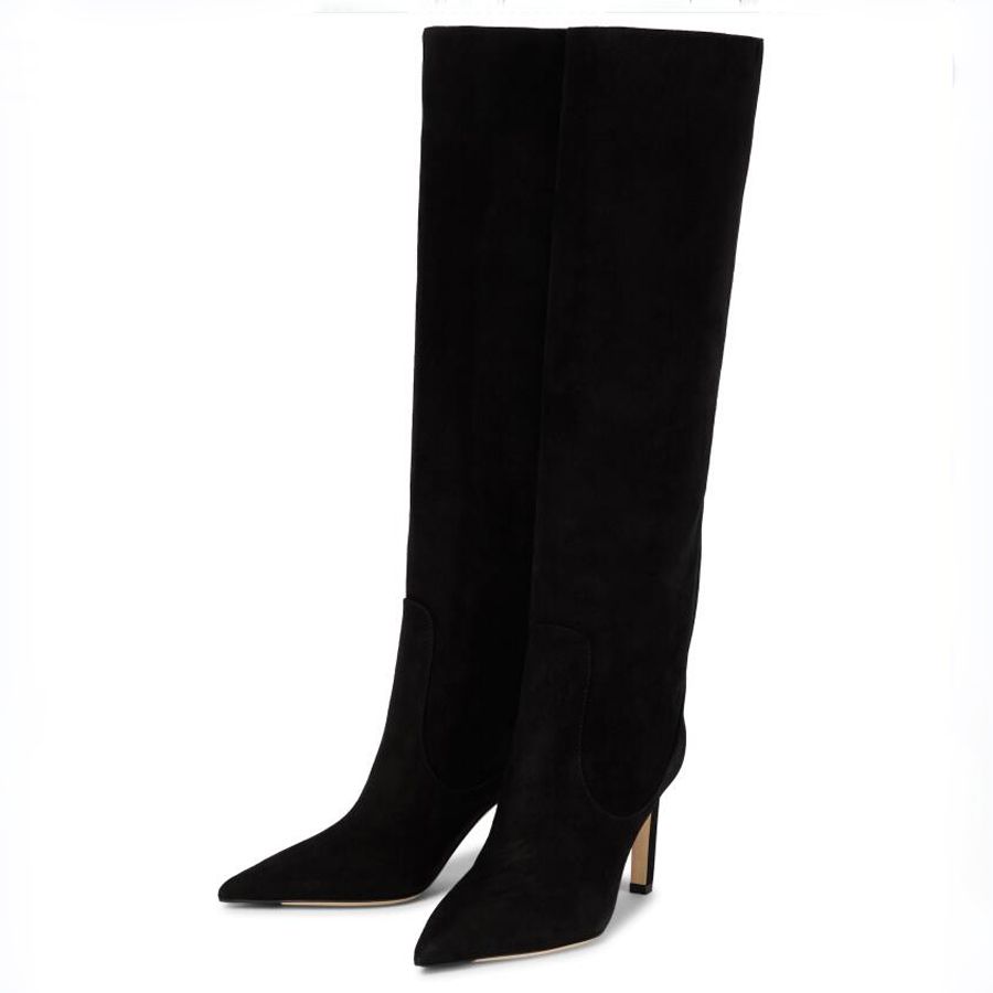 Luxury Women's Winter High Boots Jimmy London Mavis 85 Suede Leather Popular Pointed High Heels Shoes Designer Italian Bride JC Wedding Party Box EU 35-43
Luxury Women's Winter High Boots Jimmy London Mavis 85 Suede Leather Popular Pointed High Heels Shoes Designer Italian Bride JC Wedding Party Box EU 35-43