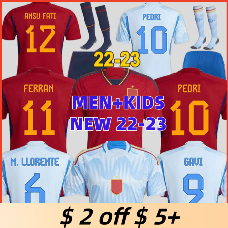 2022 Spain soccer jerseys Espana ANSU FATI ASENSIO MORATA FERRAN KOKE GAVI C.SOLER 22 23 WORLD RAMOS CUP fans Player version football shirts men kids kit, 2022 away aldult
2022 Spain soccer jerseys Espana ANSU FATI ASENSIO MORATA FERRAN KOKE GAVI C.SOLER 22 23 WORLD RAMOS CUP fans Player version football shirts men kids kit, 2022 away aldult