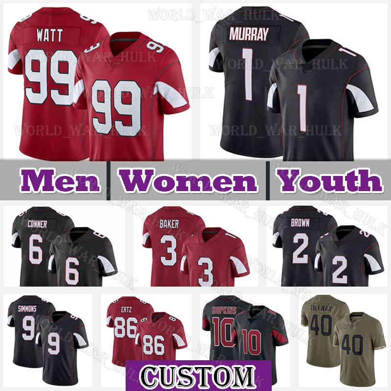 1 Kyler Murray Jersey 99 J.J. Watt Football Arizonas Cardinal Marquise Brown JJ DeAndre Hopkins Zach Ertz Pat Tillman Larry Fitzgerald Budda Baker James Conner AJ Green, Women custom jersey(h q)
1 Kyler Murray Jersey 99 J.J. Watt Football Arizonas Cardinal Marquise Brown JJ DeAndre Hopkins Zach Ertz Pat Tillman Larry Fitzgerald Budda Baker James Conner AJ Green, Women custom jersey(h q)