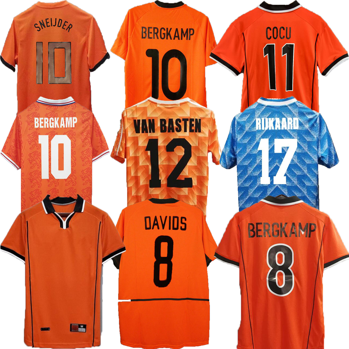 1986 1988 Retro Soccer Jersey Van Basten 1991 1995 1997 1998 1994 1974 Holland football shirts BERGKAMP 97 98 2000 02 2004 2010 2012 Gullit Rijkaard DAVIDS holland, Purple
1986 1988 Retro Soccer Jersey Van Basten 1991 1995 1997 1998 1994 1974 Holland football shirts BERGKAMP 97 98 2000 02 2004 2010 2012 Gullit Rijkaard DAVIDS holland, Purple