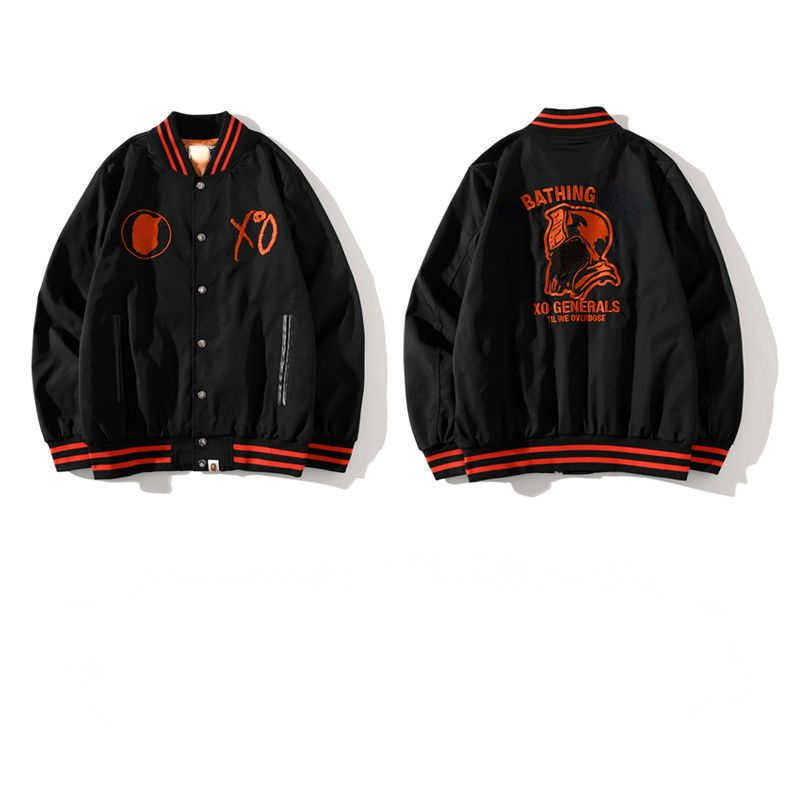 Apeman college jacket designer baseball jackets 3d embroidery men women hip-hop loose wool cardigan coat sportswear 88, Black
Apeman college jacket designer baseball jackets 3d embroidery men women hip-hop loose wool cardigan coat sportswear 88, Black