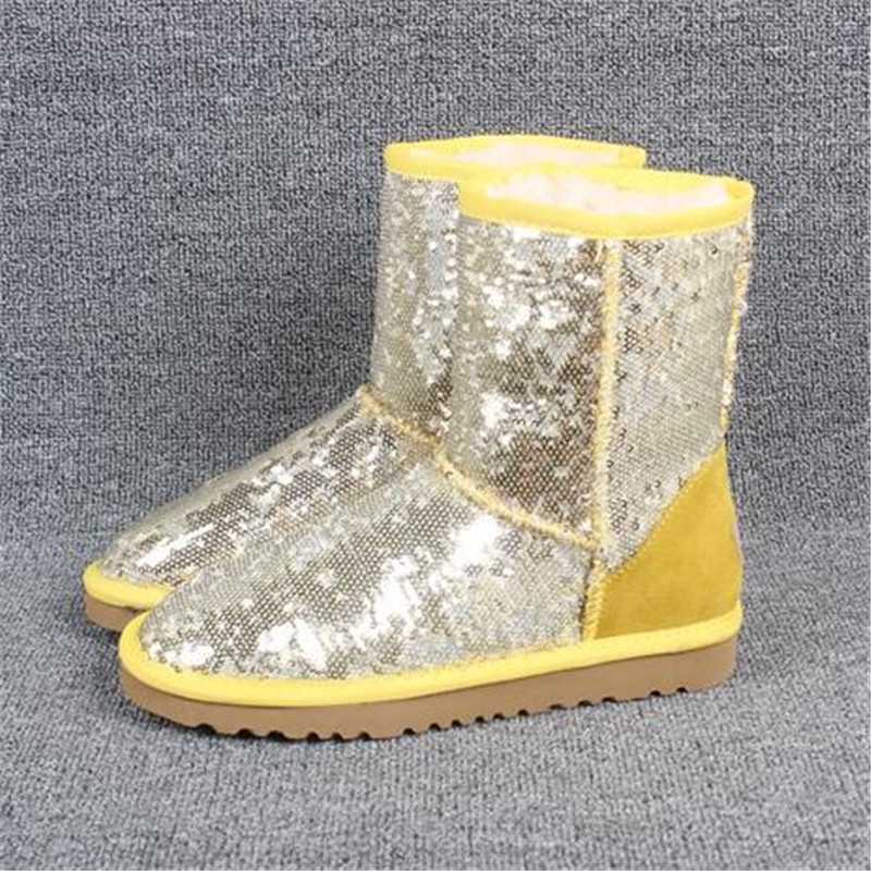 2022 Hot Women Snow Boots Waterproof Leather Winter Fur Warm Outdoor Short Sequin Shoes Unisex Botas Mujer, 025 light purple
2022 Hot Women Snow Boots Waterproof Leather Winter Fur Warm Outdoor Short Sequin Shoes Unisex Botas Mujer, 025 light purple
