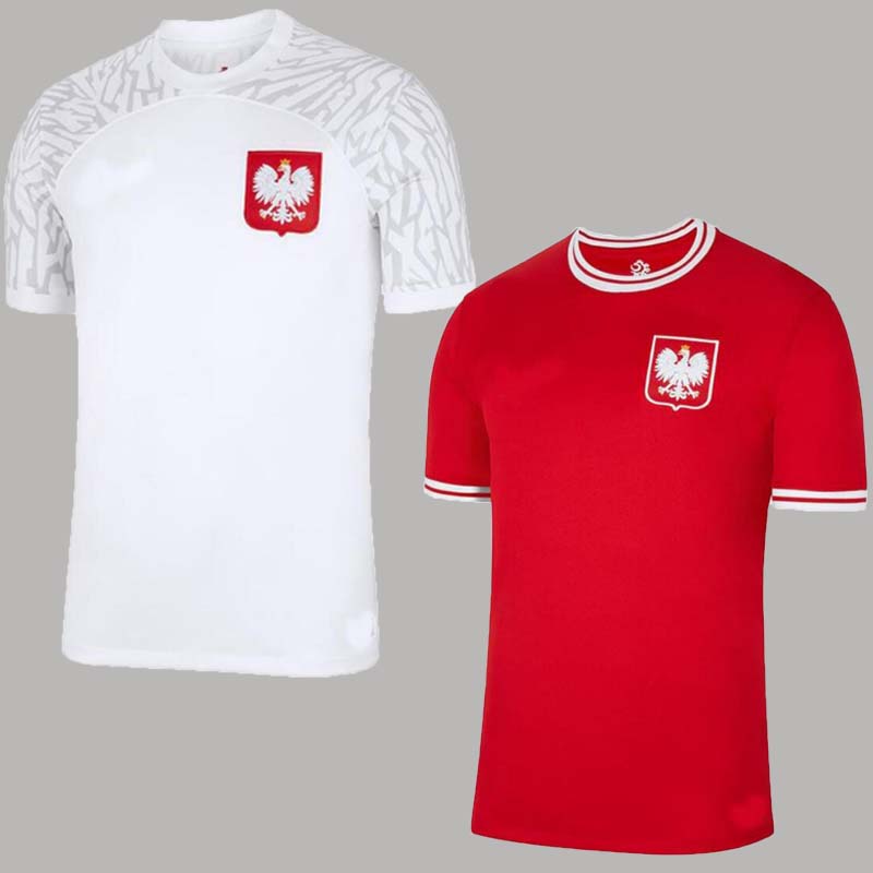 

2022 LEWANDOWSKI Soccer Jersey 22/23 PolandS Home away 2023 red white GROSICKI #11 PISZCZEK MILIK KRYCHOWIAK GLIK SZYMANSKI ZIELINSKI PIATEK Polonia football shirts, 22 23 home