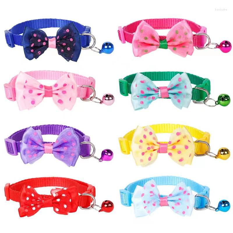 Dog Collars Pet Necklace Adjustable Strap Accessories For Collar Bowknot Nylon Cat Bow Tie Bell Puppy Candy Color Necktie
Dog Collars Pet Necklace Adjustable Strap Accessories For Collar Bowknot Nylon Cat Bow Tie Bell Puppy Candy Color Necktie