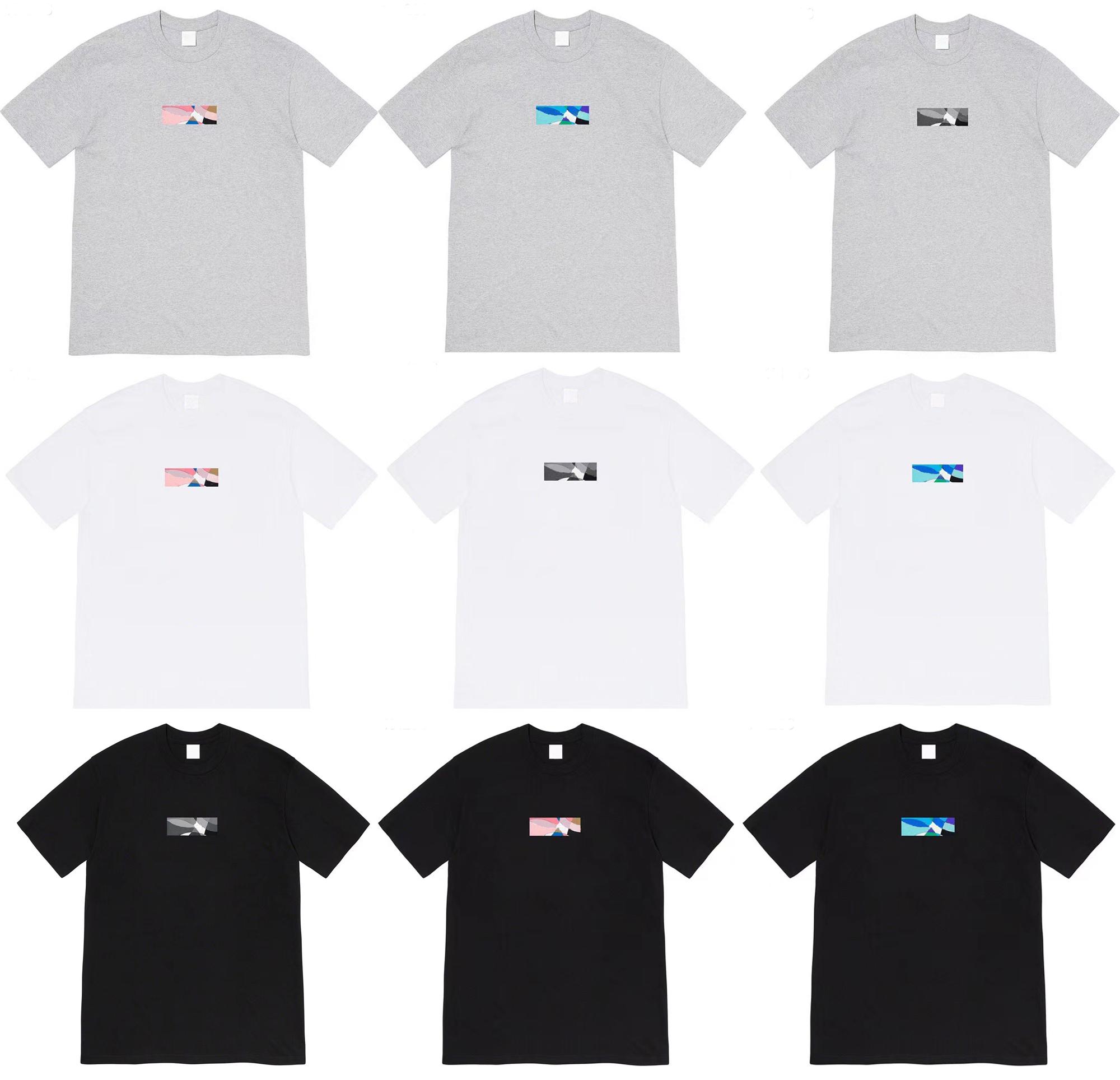 Classic Fashion Color Box T Shirt Brand Clothing Letter Pattern Printed Short Sleeves Casual Summer Popular Mens Woman Tees 9 Styles
Classic Fashion Color Box T Shirt Brand Clothing Letter Pattern Printed Short Sleeves Casual Summer Popular Mens Woman Tees 9 Styles