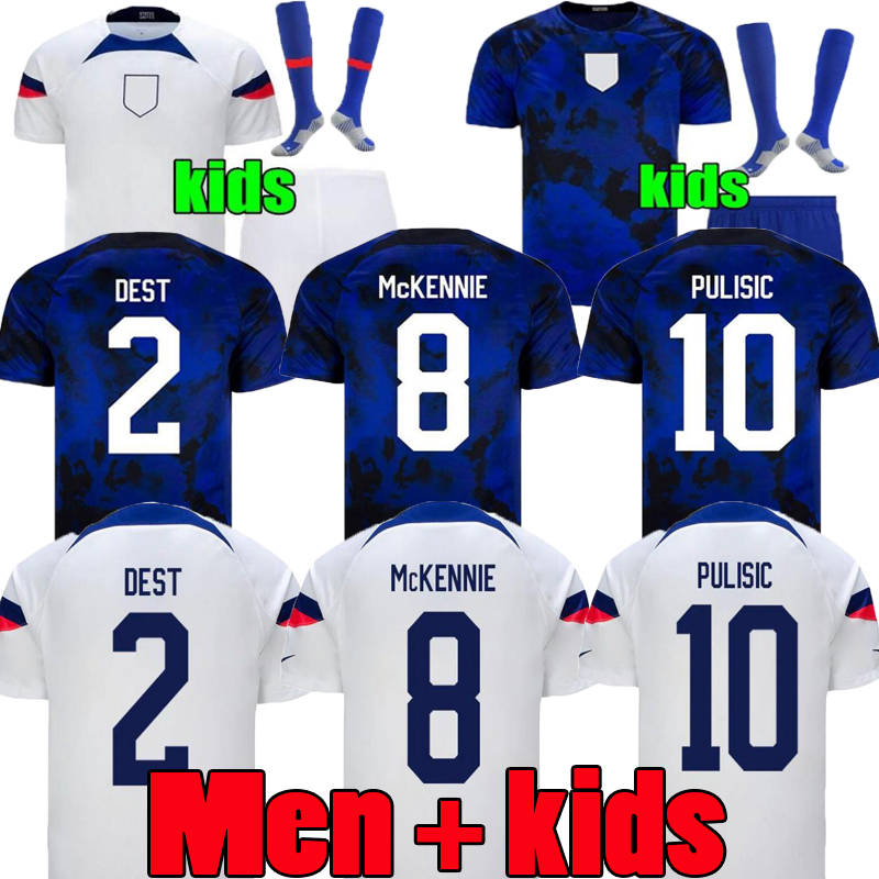 4XL PULISIC MCKENNIE Soccer Jersey AARONSON 2022 Sargent MORGAN LLOYD America United States Football Shirt men KIDS DEST MUSAH UsAs Robinson ARRIOLA PEPI Kit, 22/23;home
4XL PULISIC MCKENNIE Soccer Jersey AARONSON 2022 Sargent MORGAN LLOYD America United States Football Shirt men KIDS DEST MUSAH UsAs Robinson ARRIOLA PEPI Kit, 22/23;home