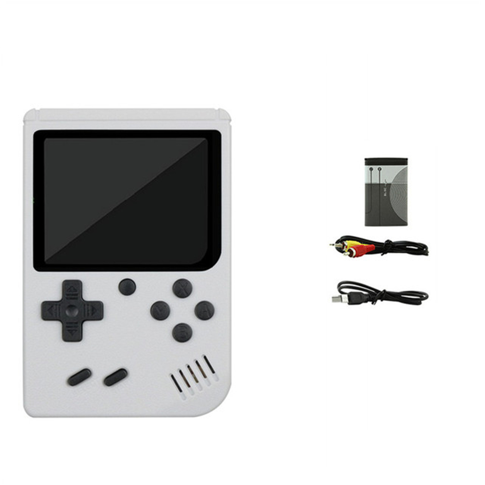 Handheld Game Players 400-in-1 Games Mini Portable Retro Video Game Console Support TV-Out AV Cable 8 Bit Colorful LCD