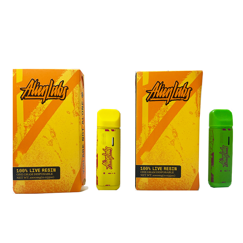 Disposable E-cigarettes Alienlabs Disposable pens 380mAh E cigarettes Rechargeable Battery Empty vape cartridges 1ml Tank 200-1000
Disposable E-cigarettes Alienlabs Disposable pens 380mAh E cigarettes Rechargeable Battery Empty vape cartridges 1ml Tank 200-1000