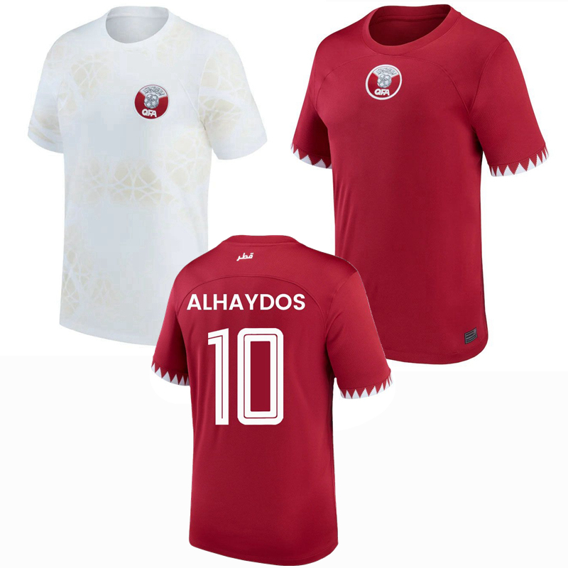Player Fans 2022 2023 Qatar Soccer Jerseys national team ALHAYDOS AFIF ALI HATEM HAYDOS BOUDIAF HASSAN MUNTARI KHOUKHI ASAD ALMOEZ home away 22 23 football shirt
Player Fans 2022 2023 Qatar Soccer Jerseys national team ALHAYDOS AFIF ALI HATEM HAYDOS BOUDIAF HASSAN MUNTARI KHOUKHI ASAD ALMOEZ home away 22 23 football shirt