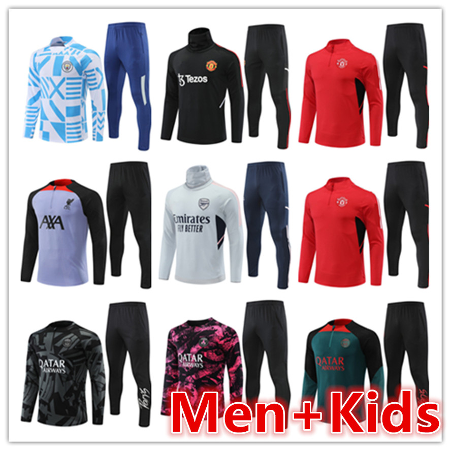 ManchesterS mens soccer jersey tracksuit training camiseta jerseys survetement chandal sets kit 22 23 2023 City United football men and kids tracksuits set
ManchesterS mens soccer jersey tracksuit training camiseta jerseys survetement chandal sets kit 22 23 2023 City United football men and kids tracksuits set