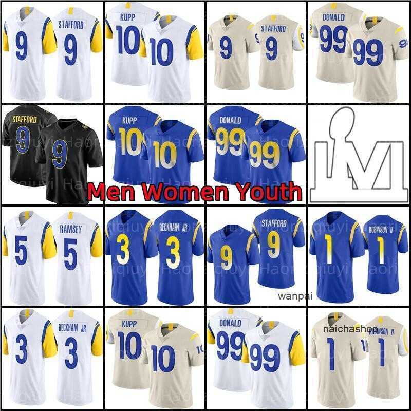 Jersey 10 Cooper Kupp 9 Matthew Stafford ''Angeles''Rams''Football Jersey 99 Aaron Donald Odell Beckham Jr. Jefferson''nfl''Jersey, Men jersey
Jersey 10 Cooper Kupp 9 Matthew Stafford ''Angeles''Rams''Football Jersey 99 Aaron Donald Odell Beckham Jr. Jefferson''nfl''Jersey, Men jersey