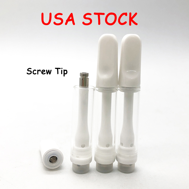 Full Ceramic Vape Cartridges USA STOCK 1ml Thick Oil 510 Carts Empty D8 Atomizers Screw Tip Glass Tank Smooth Hit Disposable Vapes Pens Carts Large Vapor No Clogging
Full Ceramic Vape Cartridges USA STOCK 1ml Thick Oil 510 Carts Empty D8 Atomizers Screw Tip Glass Tank Smooth Hit Disposable Vapes Pens Carts Large Vapor No Clogging