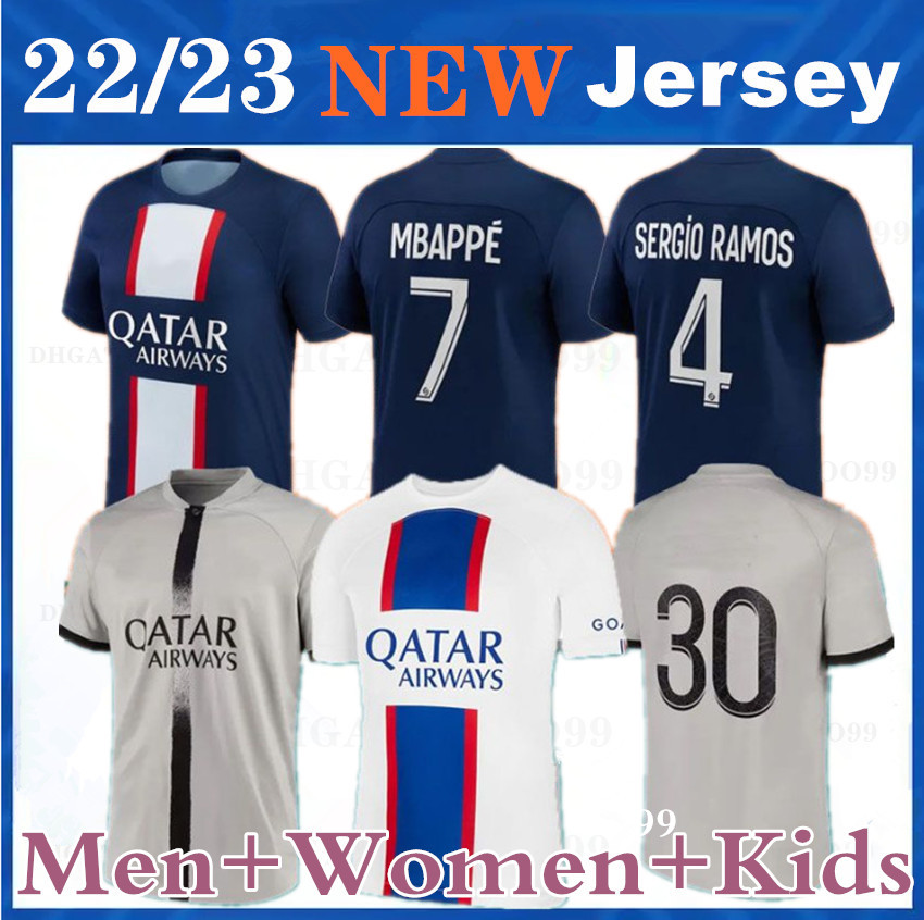 22 23 maillot de foot soccer jersey Paris 2022 2023 MBAPPE shirt men kids hommes enfants VERRATTI MARQUINHOS KIMPEMBE fourth STAR SPECIAL di Maria pSGS HAKIMI, Away
22 23 maillot de foot soccer jersey Paris 2022 2023 MBAPPE shirt men kids hommes enfants VERRATTI MARQUINHOS KIMPEMBE fourth STAR SPECIAL di Maria pSGS HAKIMI, Away