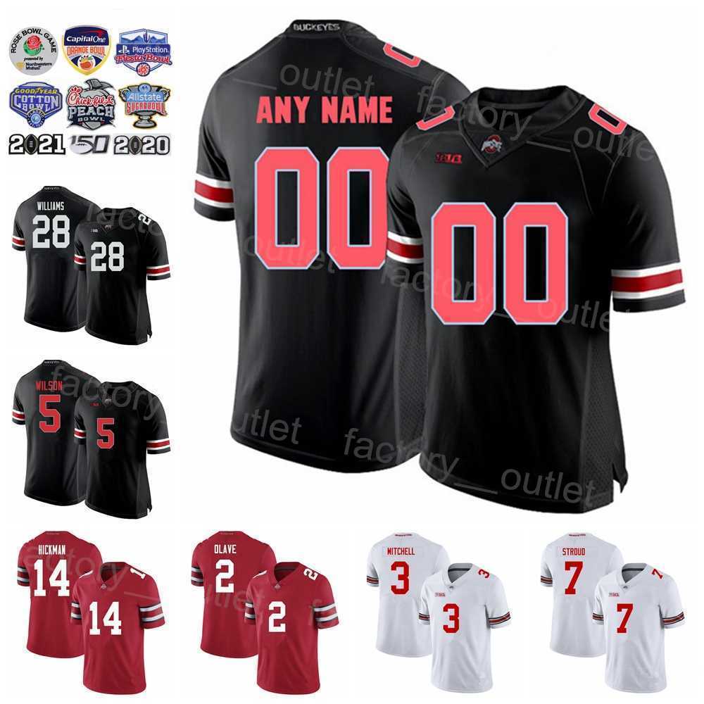NCAA Ohio State Buckeyes Football College 2 Chris Olave Jersey University 5 Garrett Wilson 14 Ronnie Hickman 3 Teradja Mitchell 7 CJ Stroud 28 Miyan Williams Sport, Black
NCAA Ohio State Buckeyes Football College 2 Chris Olave Jersey University 5 Garrett Wilson 14 Ronnie Hickman 3 Teradja Mitchell 7 CJ Stroud 28 Miyan Williams Sport, Black