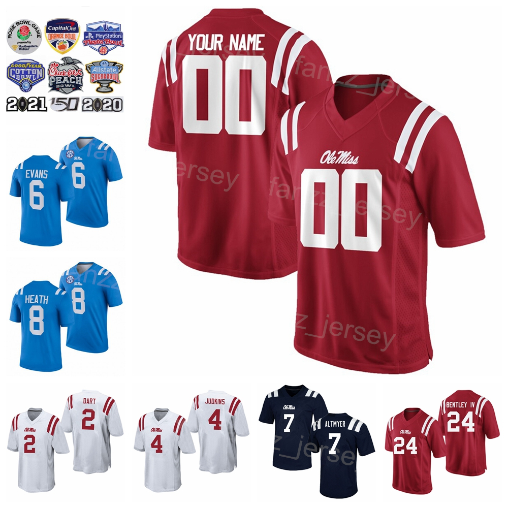 NCAA Football Ole Miss Rebels College Jersey 4 Quinshon Judkins 2 Jaxson Dart 7 Luke Altmyer 6 Zach Evans 24 Ulysses Bentley IV 8 Malik Heath University Embroidery, White
NCAA Football Ole Miss Rebels College Jersey 4 Quinshon Judkins 2 Jaxson Dart 7 Luke Altmyer 6 Zach Evans 24 Ulysses Bentley IV 8 Malik Heath University Embroidery, White