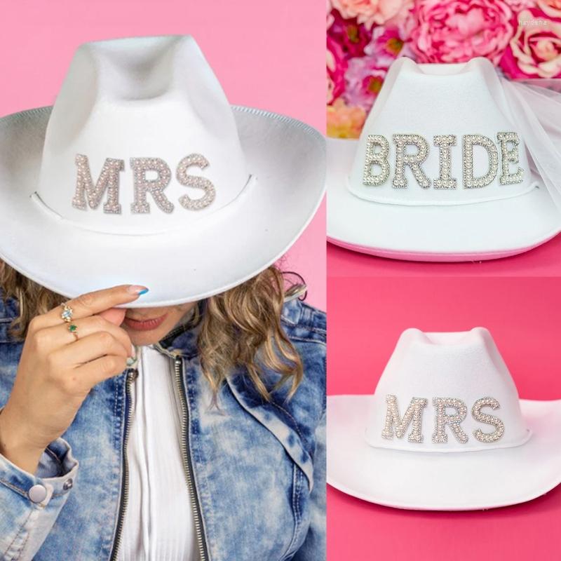 Berets Bride Cowboy Hats Mrs Cowgirl Hat Bridal Party Props Women Bachelorette For Disco Dress Up, White denim hat brid
Berets Bride Cowboy Hats Mrs Cowgirl Hat Bridal Party Props Women Bachelorette For Disco Dress Up, White denim hat brid