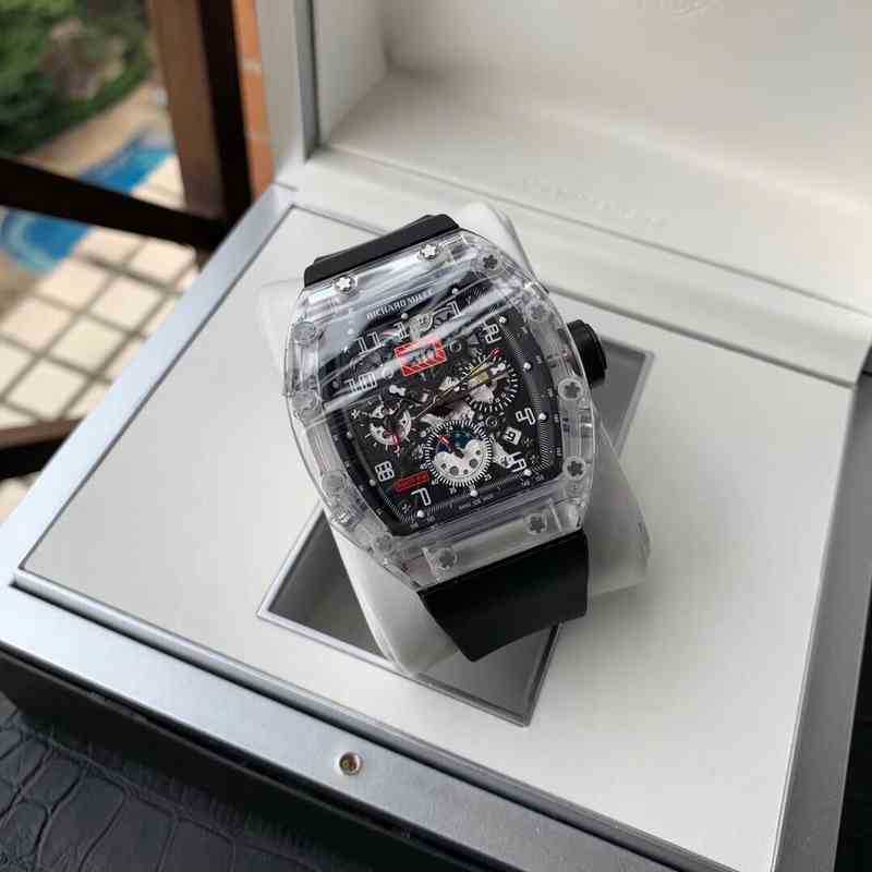 New Chronograph mechanical wrist watches rm11-03 Luxury Mens Mechanical Fully Automatic Movement Sapphire Mirror Rubber Swiss WEEP Designer High-quality one, Khaki
New Chronograph mechanical wrist watches rm11-03 Luxury Mens Mechanical Fully Automatic Movement Sapphire Mirror Rubber Swiss WEEP Designer High-quality one, Khaki