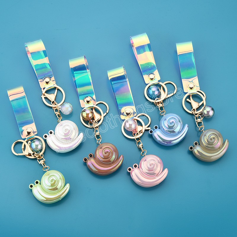 Acrylic Snail Keychain Cartoon Flower Animal Pendant Keyring Ornaments Women Couple Bags Car Key Ring Accessories
Acrylic Snail Keychain Cartoon Flower Animal Pendant Keyring Ornaments Women Couple Bags Car Key Ring Accessories