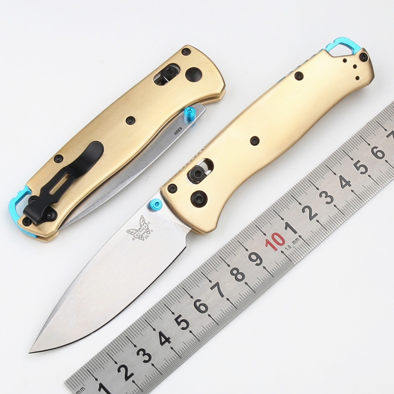 Benchmade 535 Bugout AXIS Folding Knife 3.24" S90V Blade Copper Handles Outdoor Camping Hunting Pocket Knives EDC Tools 535-3 3400 4300 5700 4170 9750
Benchmade 535 Bugout AXIS Folding Knife 3.24" S90V Blade Copper Handles Outdoor Camping Hunting Pocket Knives EDC Tools 535-3 3400 4300 5700 4170 9750