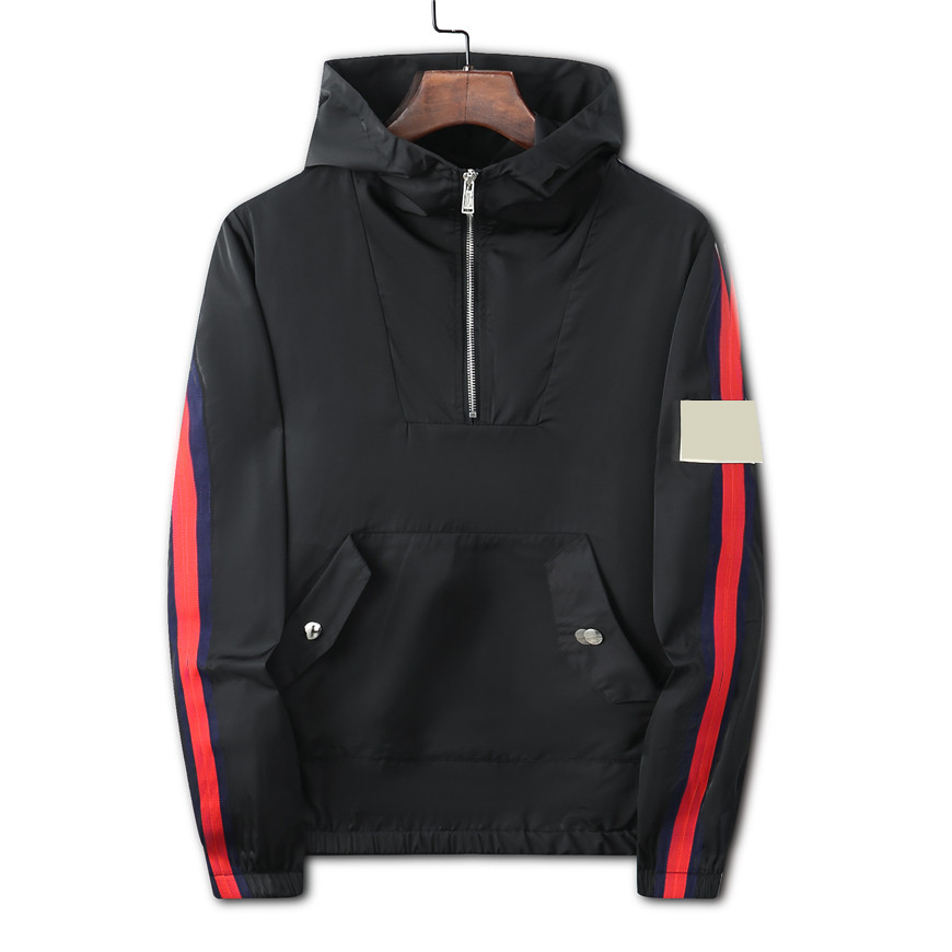 2023 New Fashion hoodie Brand Jackets Mens Winter Autumn Slim Fit Mens Designer Clothes Medusa hoodie Red Men Casual Jacket Slim Plus Size M-3XL