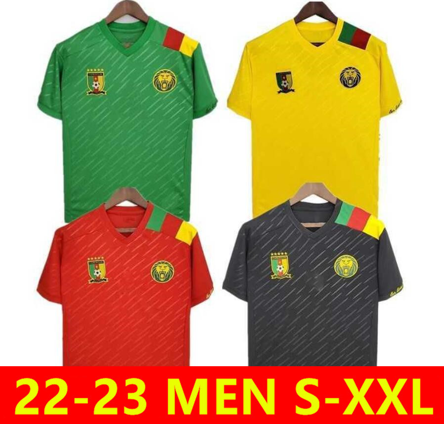 2022 Cameroon Nations Team ABOUBAKAR Mens Soccer Jerseys CHOUPO-MOTING BAHOKEN BASSOGOG GANAGO EKAMBI Home Away 3rd Red Football Shirts, 2022 away
2022 Cameroon Nations Team ABOUBAKAR Mens Soccer Jerseys CHOUPO-MOTING BAHOKEN BASSOGOG GANAGO EKAMBI Home Away 3rd Red Football Shirts, 2022 away