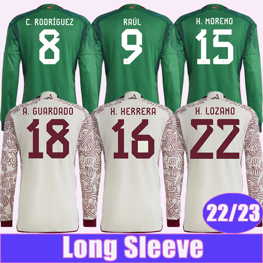 22 23 Mexico Long Sleeves Soccer Jerseys CHICHARITO RAUL A. GUARDADO G. DOS SANTOS A. JIMENEZ H. LOZANO H. HERRERA CARLOS V Home Away Football Shirts, Cx11342 22 23 home f..a world patch
22 23 Mexico Long Sleeves Soccer Jerseys CHICHARITO RAUL A. GUARDADO G. DOS SANTOS A. JIMENEZ H. LOZANO H. HERRERA CARLOS V Home Away Football Shirts, Cx11342 22 23 home f..a world patch
