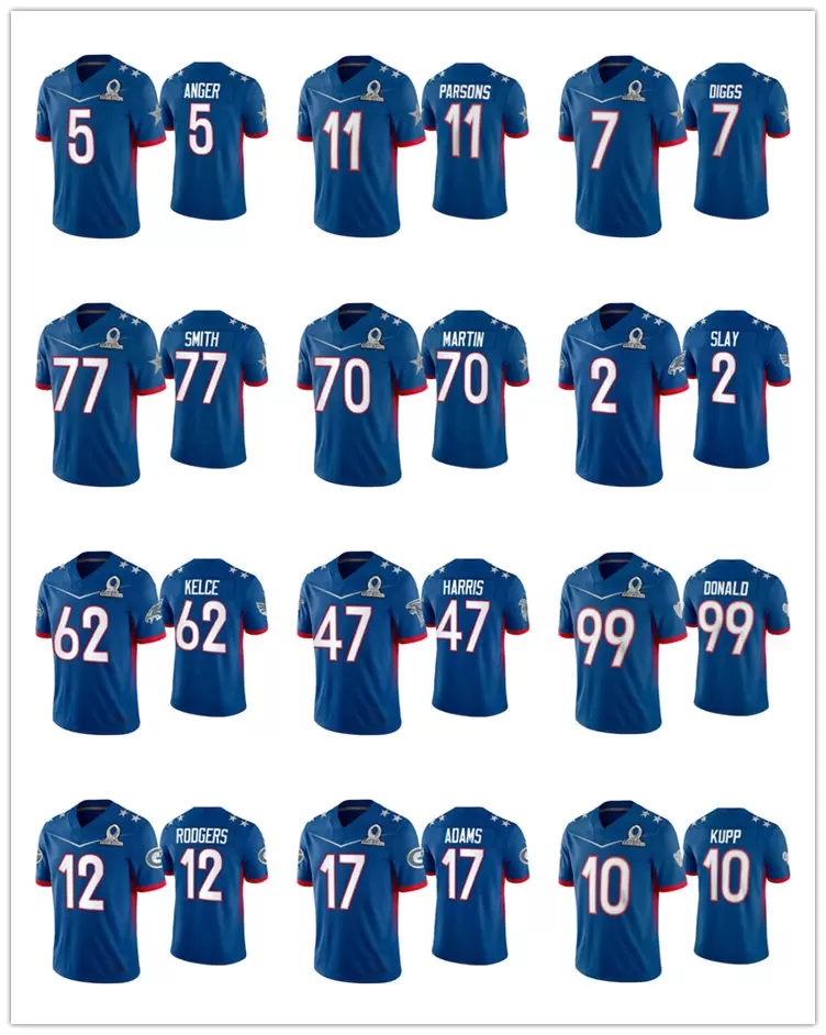 Gay Ramsey Cooper Kupp Aaron Donald Kelce Darius Slay Harris Pitts Adams Aaron Rodgers Anger Smith Micah Parsons Diggs 2022 MEN NFC Pro Bowl
Gay Ramsey Cooper Kupp Aaron Donald Kelce Darius Slay Harris Pitts Adams Aaron Rodgers Anger Smith Micah Parsons Diggs 2022 MEN NFC Pro Bowl