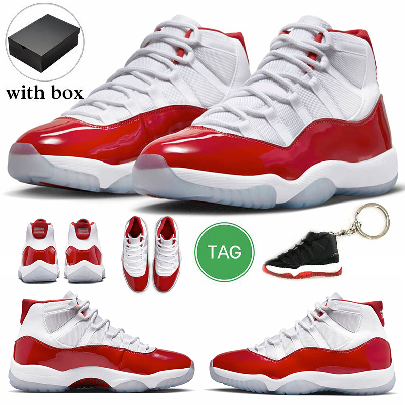 Cheaper Retro 11 Basketball Shoes Cherry 11s With BOX Men Women Designer Mens Sports Sneakers Size 5.5-13
Cheaper Retro 11 Basketball Shoes Cherry 11s With BOX Men Women Designer Mens Sports Sneakers Size 5.5-13