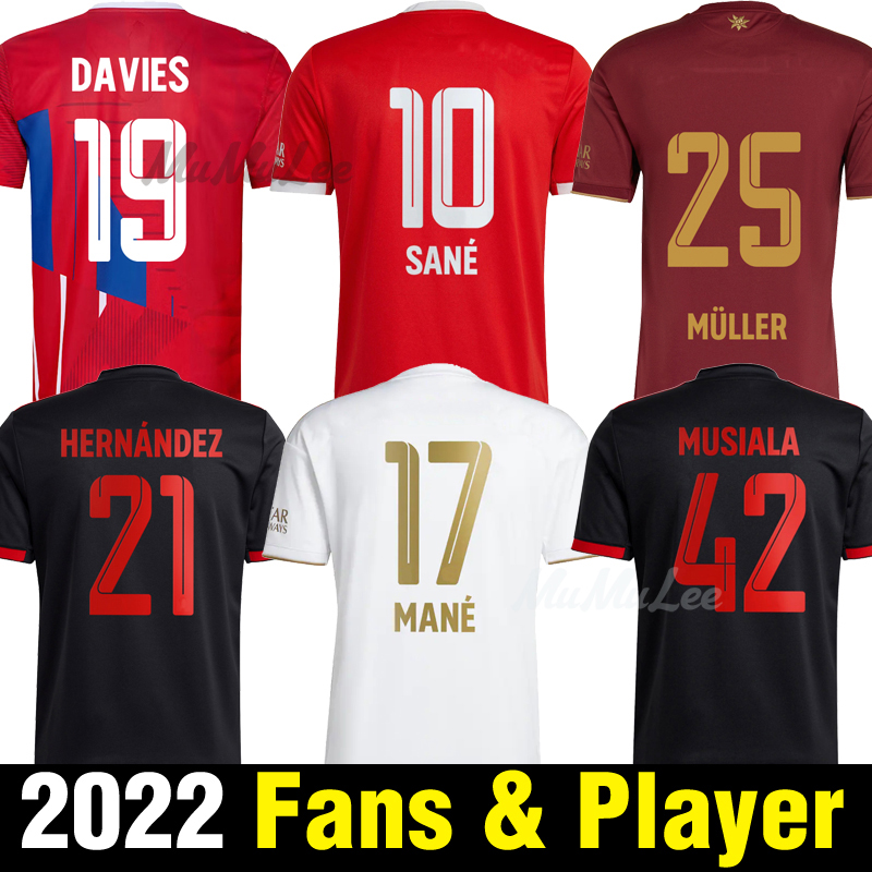 3XL 4XL MANE soccer jersey FANS Player 22 23 GORETZKA SANE KIMMICH MULLER DAVIES football shirt Kids kit 2022 2023 home away MUSIALA BAYERN
3XL 4XL MANE soccer jersey FANS Player 22 23 GORETZKA SANE KIMMICH MULLER DAVIES football shirt Kids kit 2022 2023 home away MUSIALA BAYERN