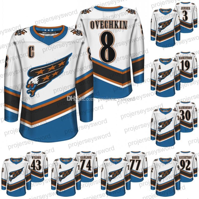 Washington #8 Alexander Ovechkin Screaming Eagle Hockey Jersey Nicklas Backstrom Ilya Samsonov Dale Hunter Tom Wilson John Carlson T.J. Oshi, 77 t.j. oshie
Washington #8 Alexander Ovechkin Screaming Eagle Hockey Jersey Nicklas Backstrom Ilya Samsonov Dale Hunter Tom Wilson John Carlson T.J. Oshi, 77 t.j. oshie
