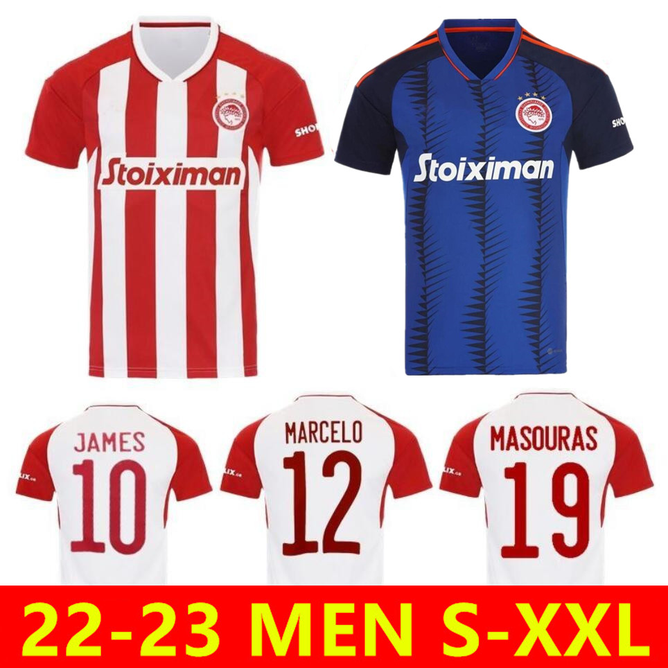 2022 2023 MARCELO Olympiacos Piraeus Soccer Jerseys Greece Olympiakos UI JO HWANG MASOURAS OLEG KUNDE BIEL JAMES BAKAMBU EL ARABI VALBUENA 22 23 football shirt, Home+europa
2022 2023 MARCELO Olympiacos Piraeus Soccer Jerseys Greece Olympiakos UI JO HWANG MASOURAS OLEG KUNDE BIEL JAMES BAKAMBU EL ARABI VALBUENA 22 23 football shirt, Home+europa