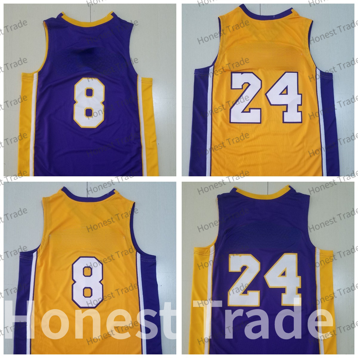 Retro Basketball Jersey NO.24 Vintage Purple White NO.8 Yellow Mens Stitched Jerseys Throwback, Men jersey
Retro Basketball Jersey NO.24 Vintage Purple White NO.8 Yellow Mens Stitched Jerseys Throwback, Men jersey