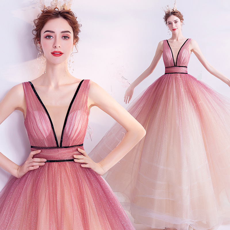 Arabic Glitter Sequined Evening Dress sequines Ruched Lace Appliques Sweetheart Prom Long Graduation Party Formal Women pink Carpet Gowns