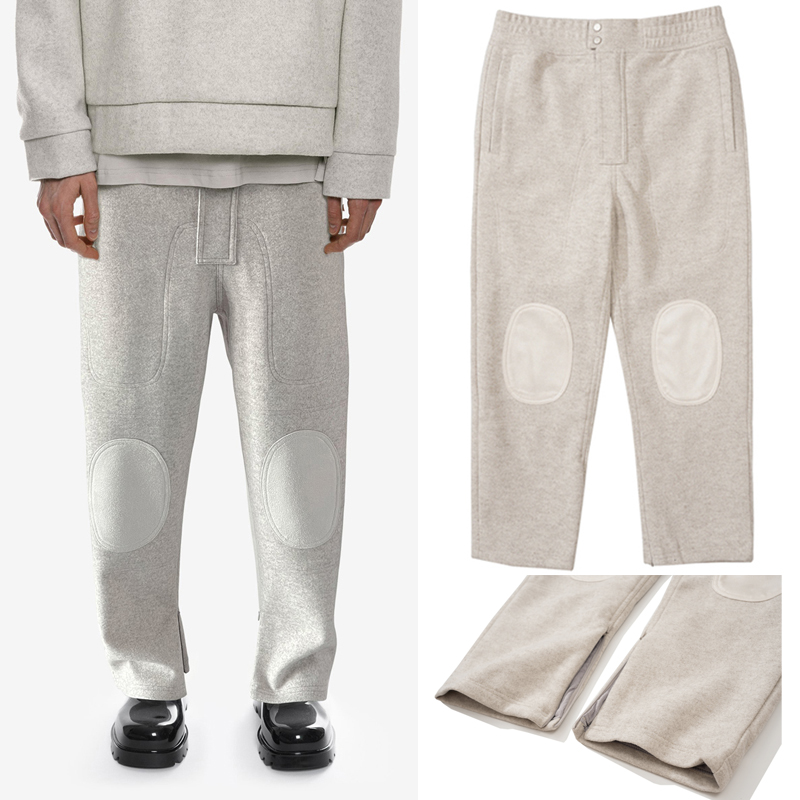 22FW Autumn Winter Europe Wool Pants Pencil Trousers Casual Patchwork Buttons Sweatpants Men Women Patch Motorcycle Zipper Jogger, Grey
22FW Autumn Winter Europe Wool Pants Pencil Trousers Casual Patchwork Buttons Sweatpants Men Women Patch Motorcycle Zipper Jogger, Grey