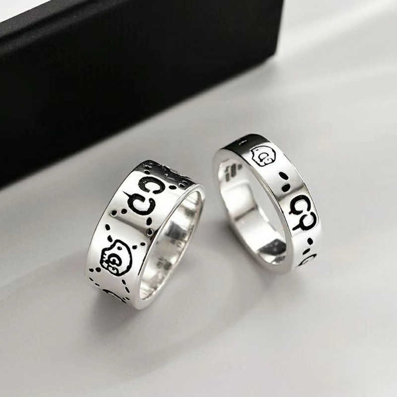 Band Rings Women Men Ghost Skull Ring Letter Gift for Love Couple Fashion Jewelry Accessories Us Size 5-11
Band Rings Women Men Ghost Skull Ring Letter Gift for Love Couple Fashion Jewelry Accessories Us Size 5-11
