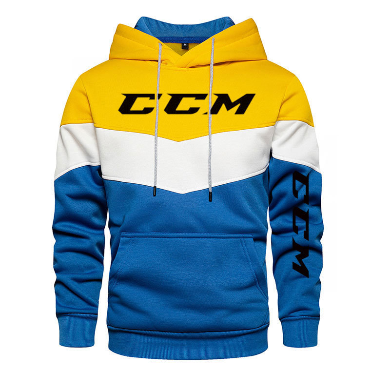 Men's Hoodies Sweatshirts CCM Mens Sweatshirt Long Sleeve Autumn Spring Casual Top Boy Blouse Tracksuits Men 221014