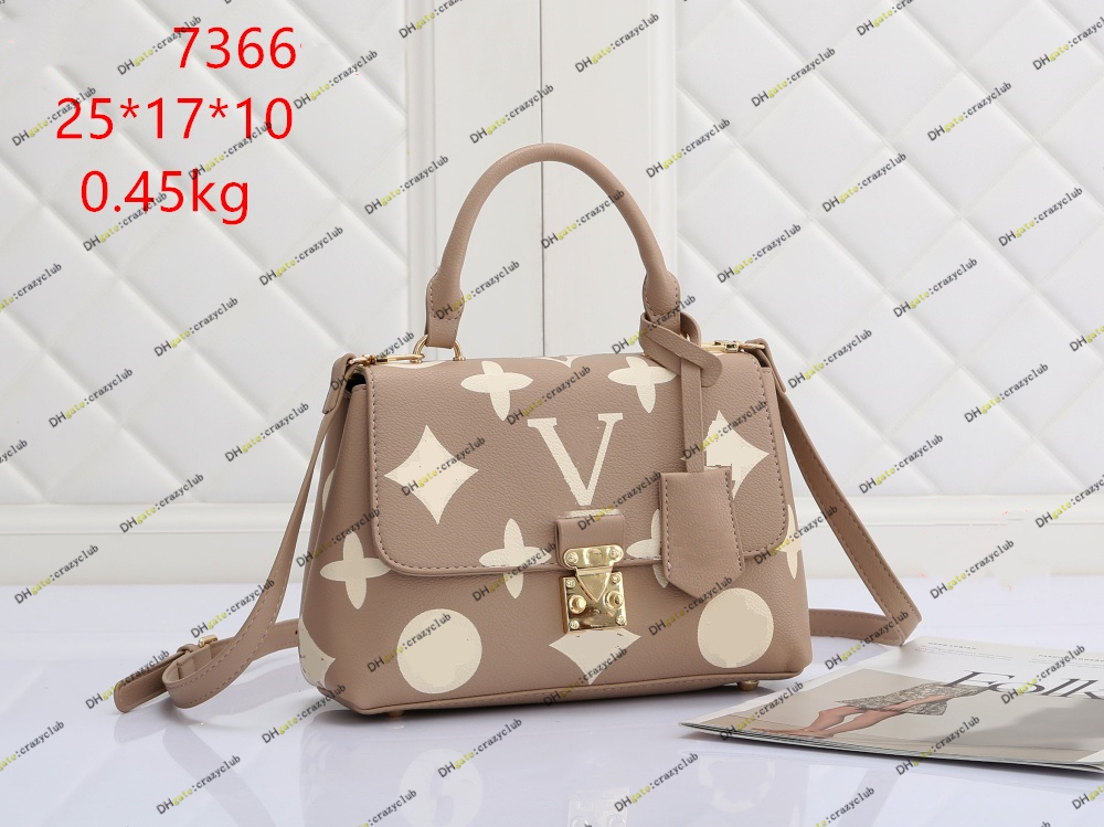 Madeleine shoudler Bag women crossbody designer handbag ladies purse Embossed letters lock removable shoulder strap M45976 M46041 M46008 louiseitys viutonity, White
Madeleine shoudler Bag women crossbody designer handbag ladies purse Embossed letters lock removable shoulder strap M45976 M46041 M46008 louiseitys viutonity, White
