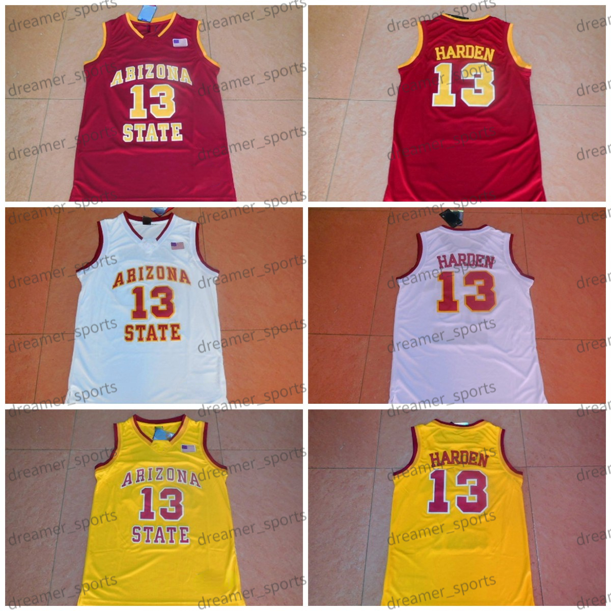 NCAA Basketball Jersey College 13 James Harden White Red Arizona State Sun Mens Basketball Jerseys Stitched, Men jersey
NCAA Basketball Jersey College 13 James Harden White Red Arizona State Sun Mens Basketball Jerseys Stitched, Men jersey