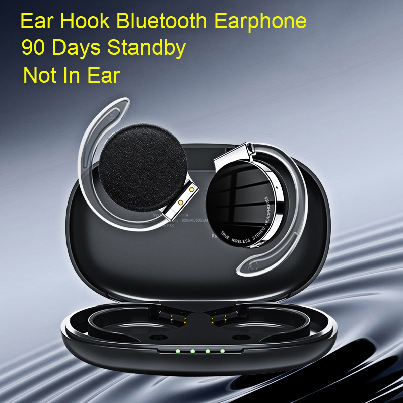 Ongol F2 TWS Over-Ear Wireless Earphones Long Battery Life Bluetooth 5.2 Sports Open-Ear Hook Cordless Stereo Never Drop Off Not In-Ear, White
Ongol F2 TWS Over-Ear Wireless Earphones Long Battery Life Bluetooth 5.2 Sports Open-Ear Hook Cordless Stereo Never Drop Off Not In-Ear, White