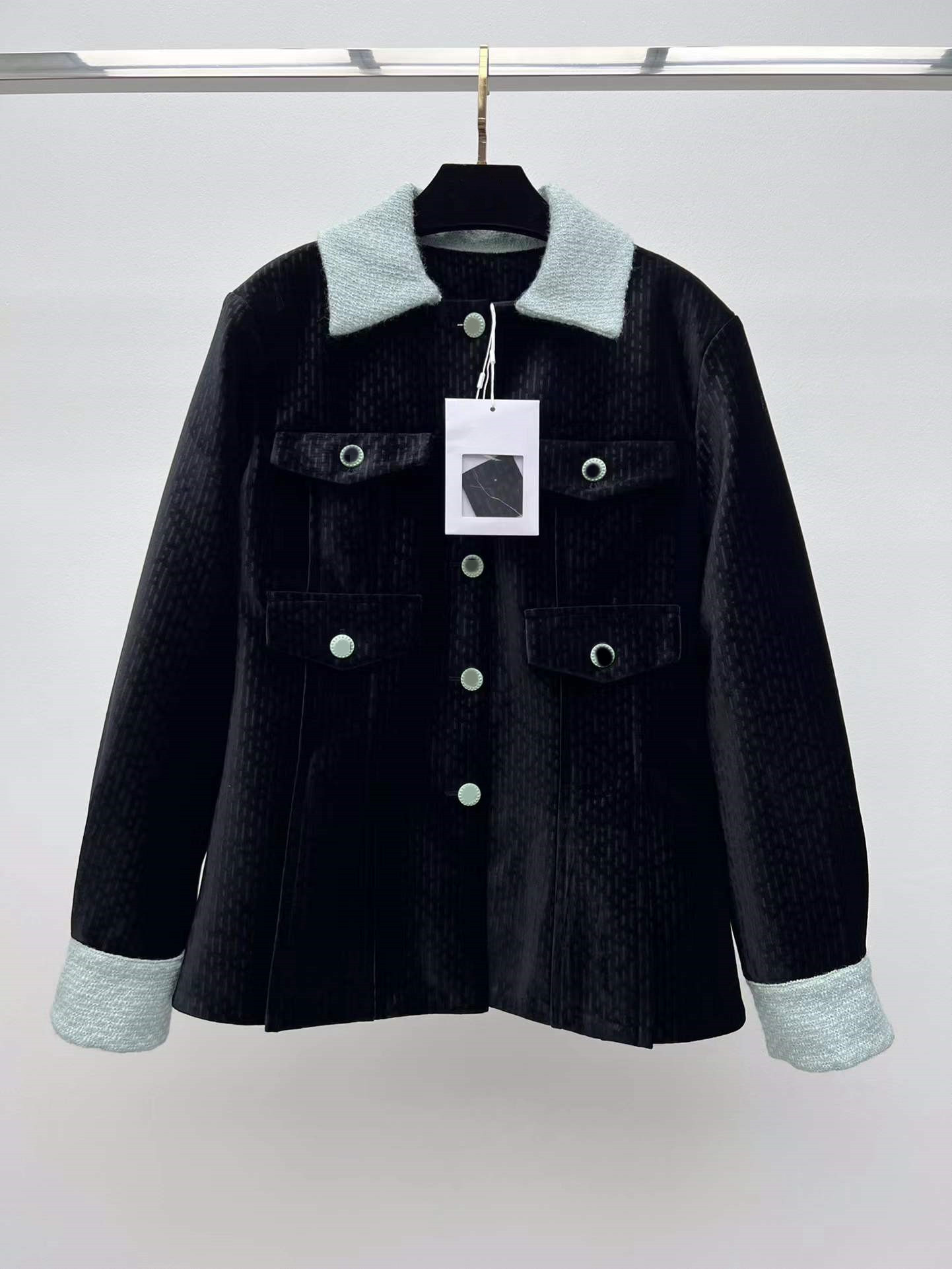 Milan Runway Jackets 2022 Autumn Winter Lapel Neck Long Sleeve Women' coats Designer Coats Brand Same Style Outerwear 1016-13, Picture color
Milan Runway Jackets 2022 Autumn Winter Lapel Neck Long Sleeve Women' coats Designer Coats Brand Same Style Outerwear 1016-13, Picture color