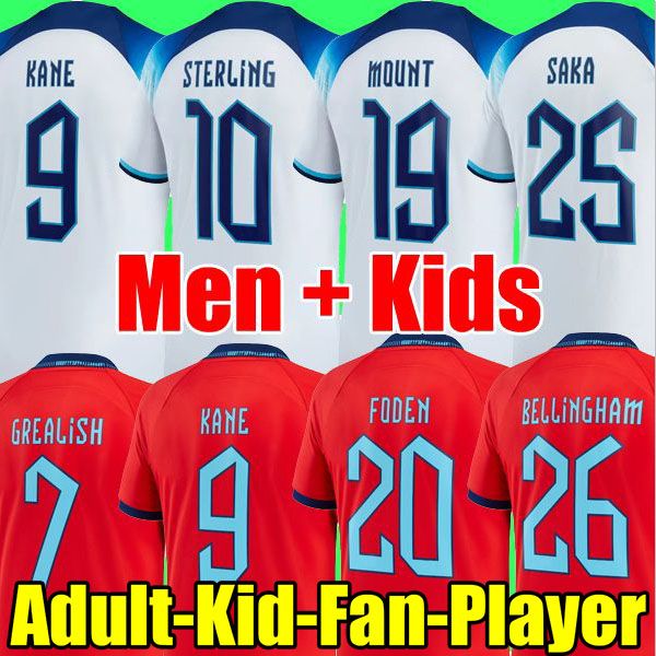 23 World Cup soccer jersey RASHFORD MEAD GREALISH ENGlANDs STERLING SANCHO MOUNT SAKA 2022 Kids kit Men national football shirts 17330 jersey, Away
23 World Cup soccer jersey RASHFORD MEAD GREALISH ENGlANDs STERLING SANCHO MOUNT SAKA 2022 Kids kit Men national football shirts 17330 jersey, Away