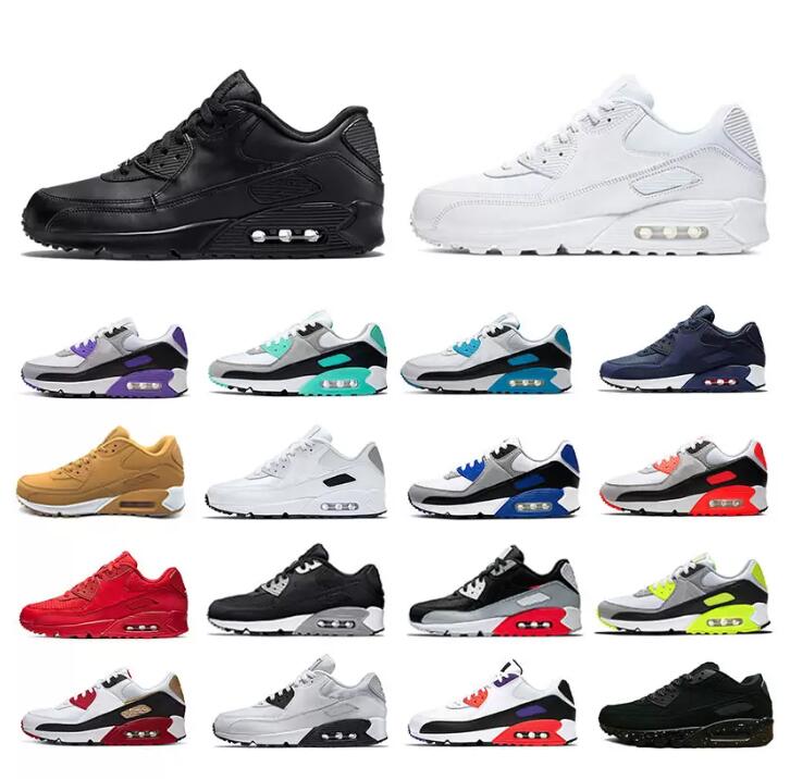 Original 90s running shoes 90 mens womens Triple Black White Flyleather Infrared Laser Blue Obsidian Orange Camo UNC Batman Trainers Sneakers 36-46, Please contact us
Original 90s running shoes 90 mens womens Triple Black White Flyleather Infrared Laser Blue Obsidian Orange Camo UNC Batman Trainers Sneakers 36-46, Please contact us