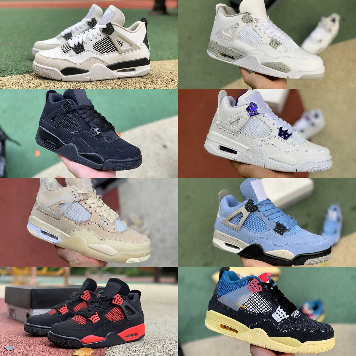 2023 Jumpman Red Thunder 4 4s Basketball Shoes University Blue Mens Military Black Cement Cat Cream Sail White Oreo Bred Infrared Cool Grey, Black cat
2023 Jumpman Red Thunder 4 4s Basketball Shoes University Blue Mens Military Black Cement Cat Cream Sail White Oreo Bred Infrared Cool Grey, Black cat