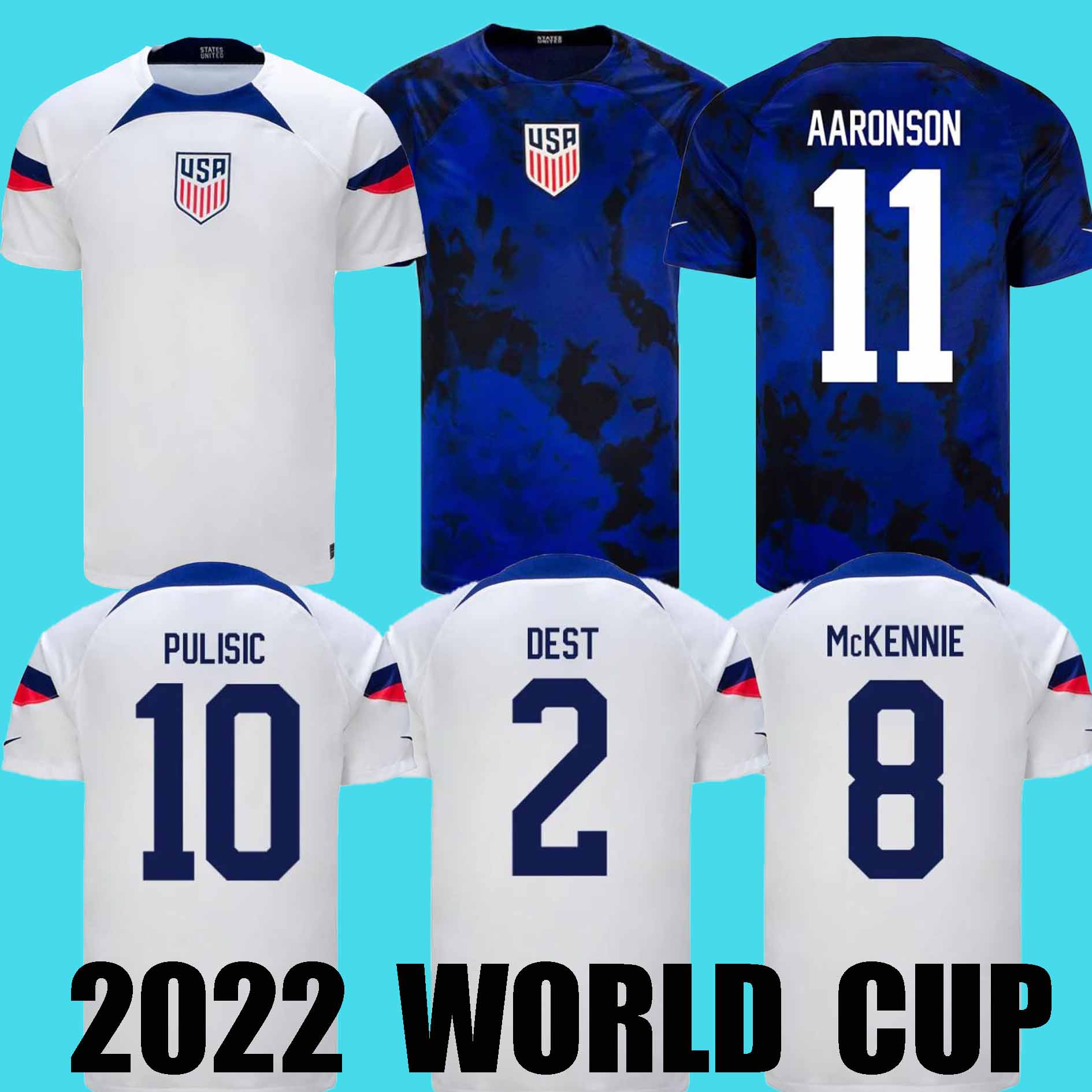 PULISIC DEST MCKENNIE world cup Soccer Jerseys 2022 AARONSON MUSAH usAS MORGAN LLOYD America Football Shirt United States LLETGET MEN KIDS SETS KITS, Gold
PULISIC DEST MCKENNIE world cup Soccer Jerseys 2022 AARONSON MUSAH usAS MORGAN LLOYD America Football Shirt United States LLETGET MEN KIDS SETS KITS, Gold