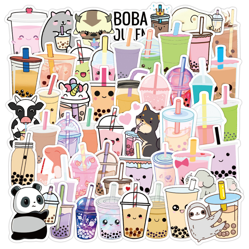 50 Pcs Boba Tea Stickers Bubble Tea Pearl Milk Sticker Vinyl Waterproof Laptop Bumper Water Bottles Computer Adults Kids Teens W1093, Multi colors
50 Pcs Boba Tea Stickers Bubble Tea Pearl Milk Sticker Vinyl Waterproof Laptop Bumper Water Bottles Computer Adults Kids Teens W1093, Multi colors