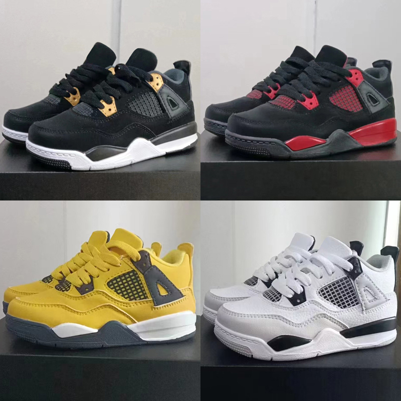 Jumpman 4 4s Kids Basketball Shoes Raptors Bred Tattoo Tinker Black Cement Big Kids Youth Boys Sport Children Sneakers size 22-37, As picture 4
Jumpman 4 4s Kids Basketball Shoes Raptors Bred Tattoo Tinker Black Cement Big Kids Youth Boys Sport Children Sneakers size 22-37, As picture 4
