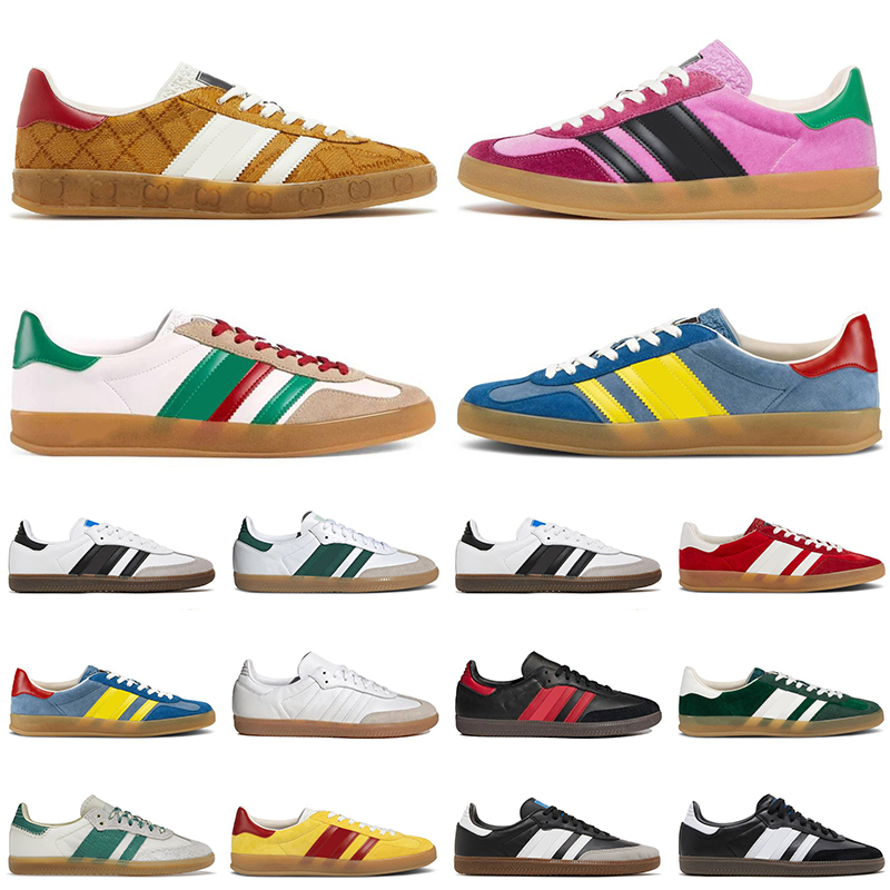 2022 Originals Samba Vegan Gazelle Casual Shoes Men Women Fashion Mexico Vegan Black White Gum Mens Pink Velvet Monogram Trainers Platform Sports Sneakers 36-45, A25 triple black 36-45
2022 Originals Samba Vegan Gazelle Casual Shoes Men Women Fashion Mexico Vegan Black White Gum Mens Pink Velvet Monogram Trainers Platform Sports Sneakers 36-45, A25 triple black 36-45
