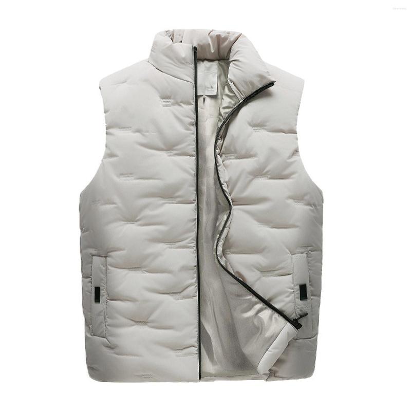 Men's Tracksuits Men's Casual Padded Vest With Zipper Stand Collar Pocket Long Sleeve Solid Winter Warm Hooded Jacket, Black
Men's Tracksuits Men's Casual Padded Vest With Zipper Stand Collar Pocket Long Sleeve Solid Winter Warm Hooded Jacket, Black